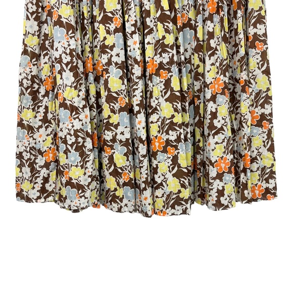 ♦️SOLD♦️ NWT Tory Burch Pleated Tie Waist Floral Print Skirt - Picture 9 of 13